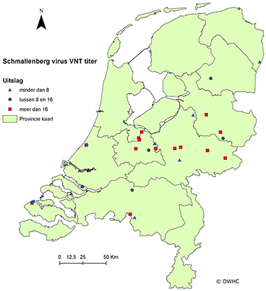 Antistoffen tegen Schmallenbergvirus bij reeën